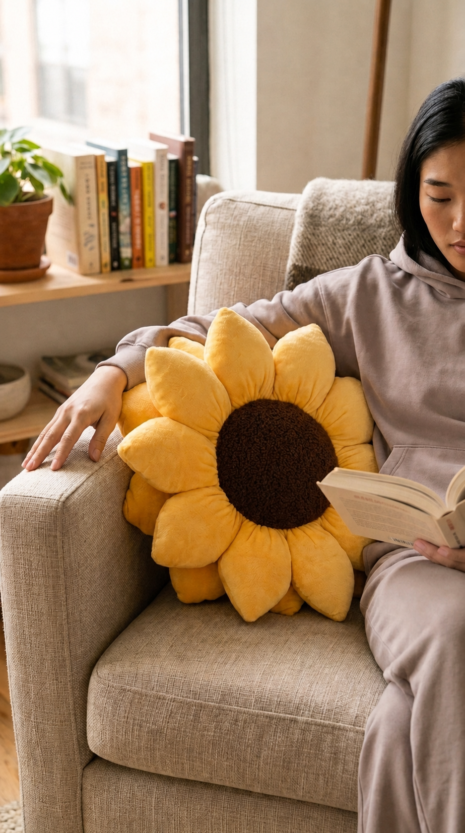 Sunflower™ Pillow – Golden Yellow