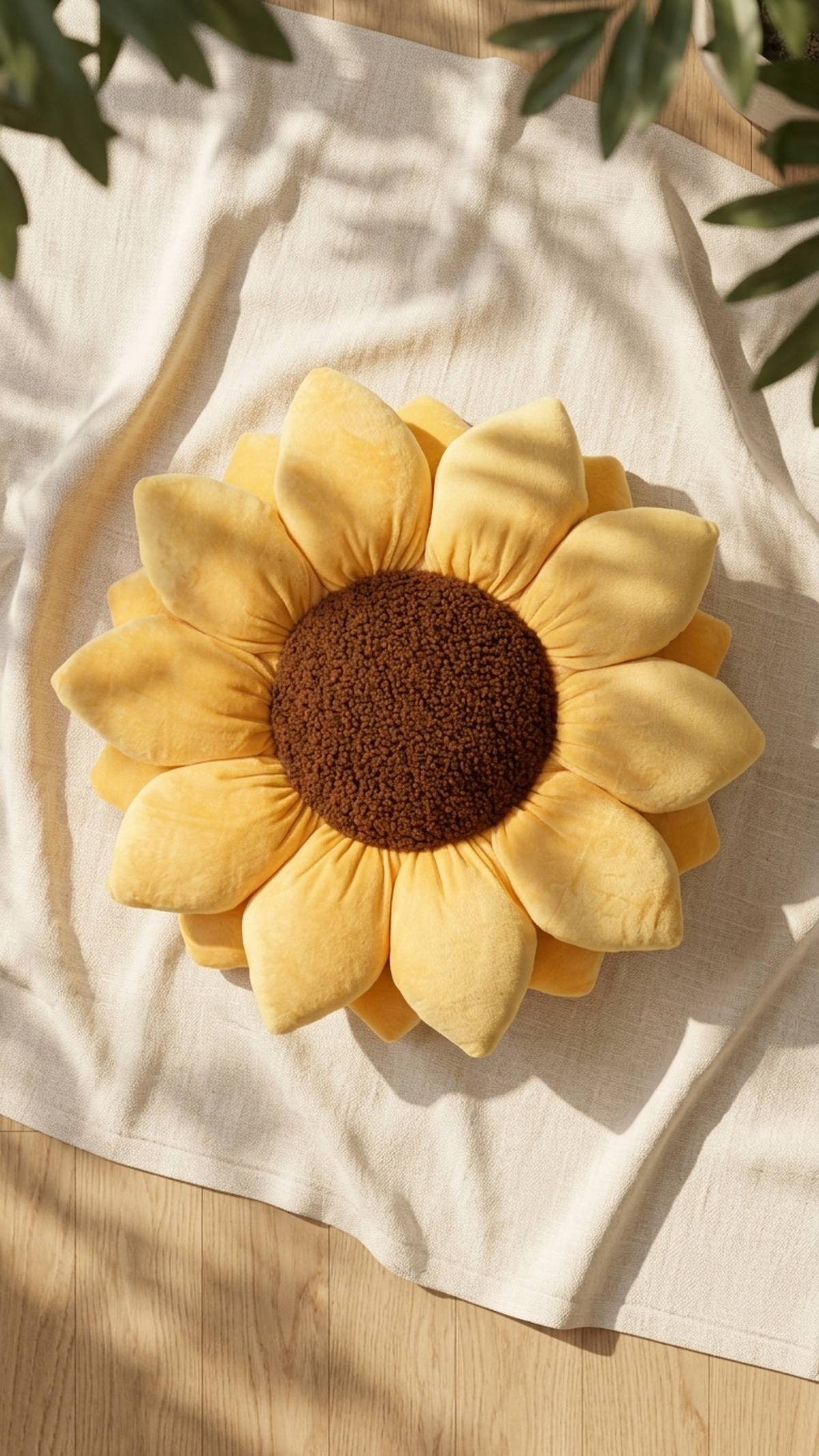 Sunflower™ Pillow – Golden Yellow