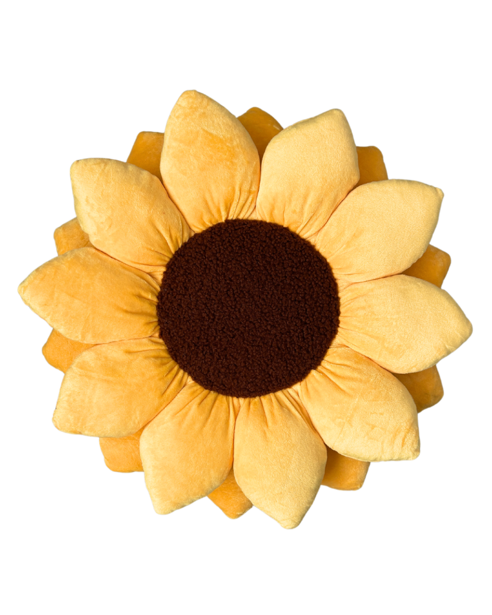 Sunflower Pillow - Golden Yellow