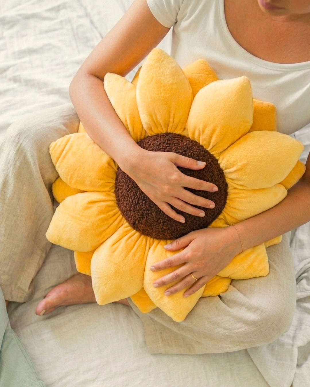 Sunflower™ Pillow – Golden Yellow
