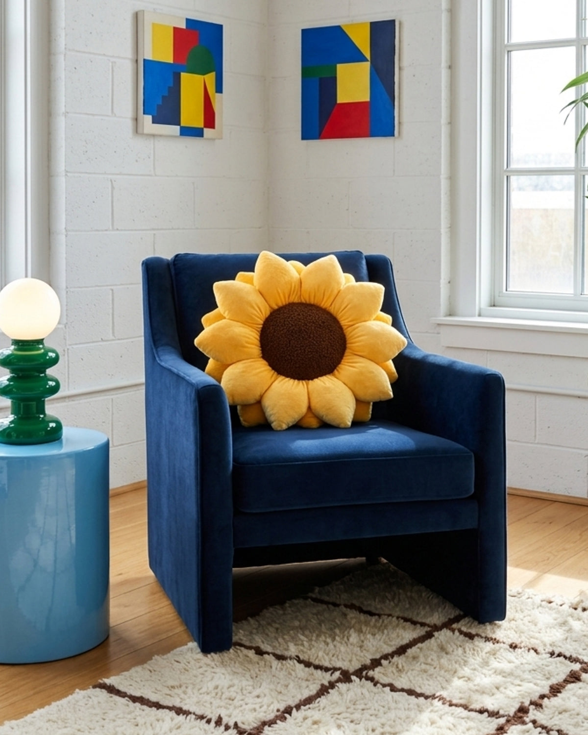 Sunflower™ Pillow – Golden Yellow