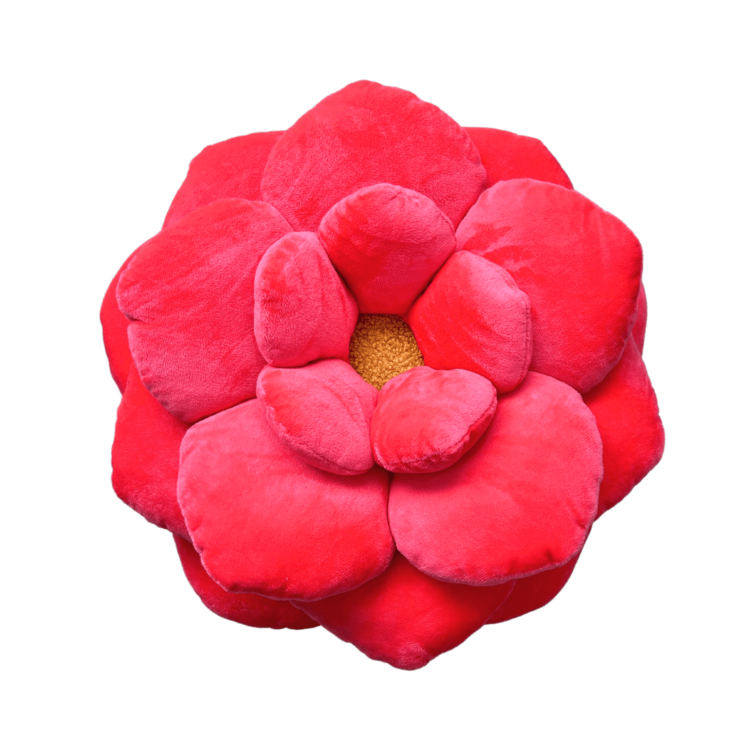 Camellia Flower Pillow - Green Philosophy Co.