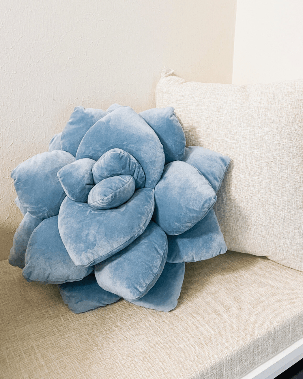 succulent shaped pillow Lil' Pop Succulent Throw Pillow