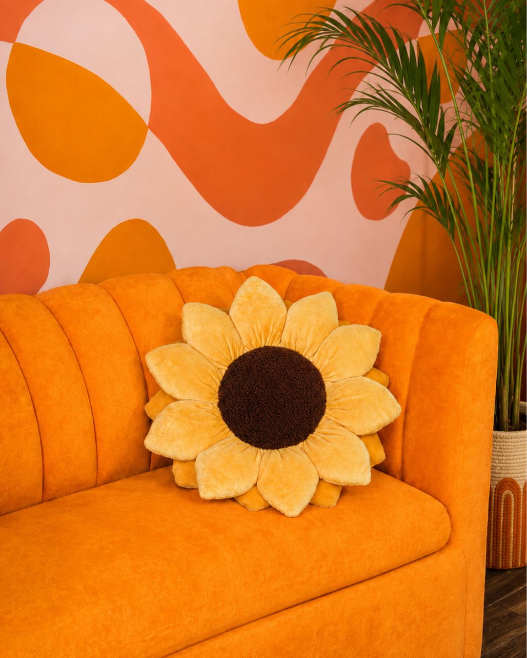 Sunflower™ Pillow - Golden Yellow - Green Philosophy Co.