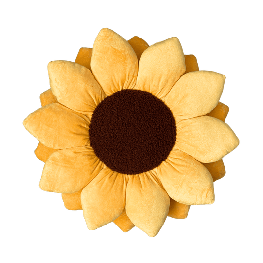 Sunflower Pillow - Golden Yellow - Green Philosophy Co.